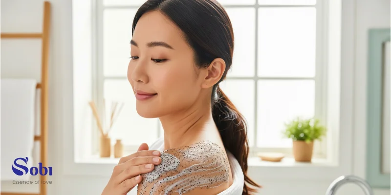 Tắm trắng bằng bã cà phê và sữa tươi không đường